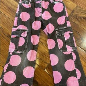 Mini Boden Polka Dot Corduroy Pants